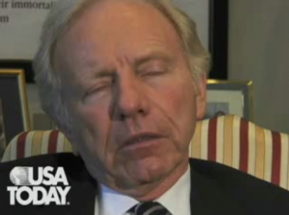 The Climate Change Bill Is So Important To Joe Lieberman That He Will Murder It Basically On Purpose