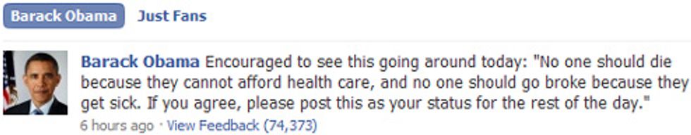 Barack Obama Loving This New Facebook Fad