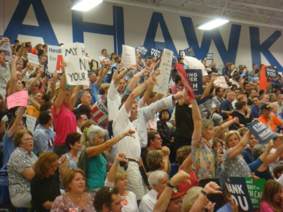 Wonkette Went To Virginia For A Town Hall, And Randall Terry Went Nuts, The End