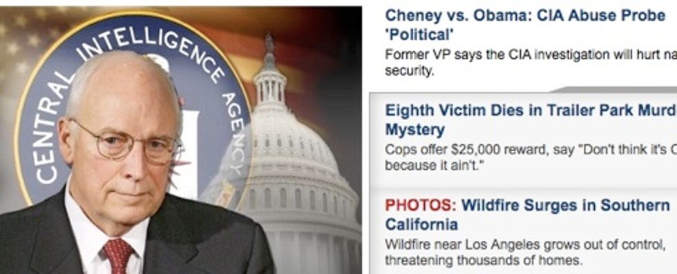 Is Dick Cheney Divine, About Torture?