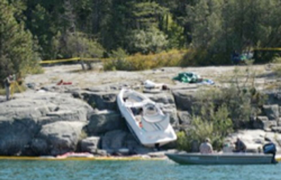 Montana Congressman & Bros Crash Boat Into Massive Rocks ('The Shore')