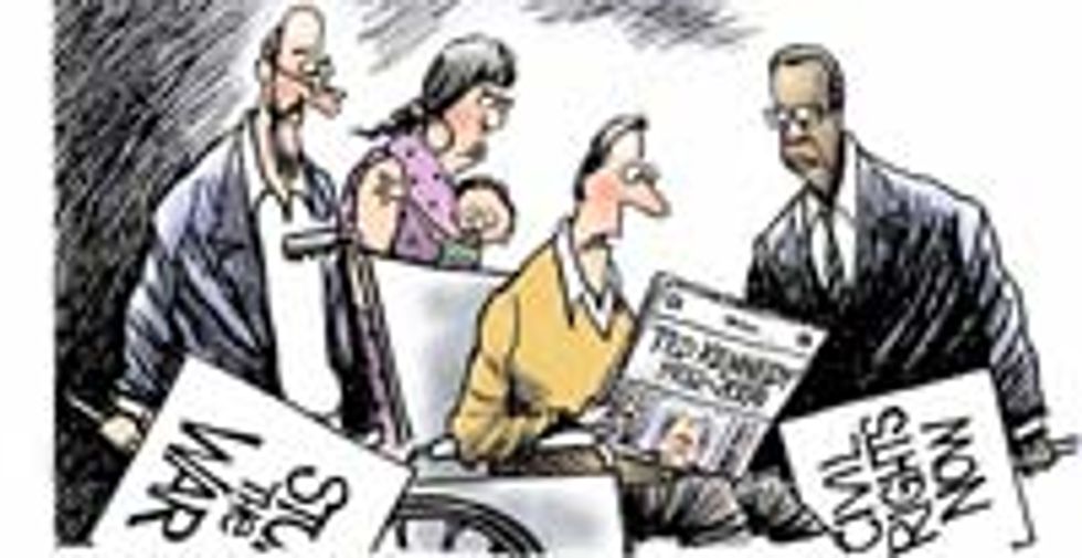 A Number of Cartoons That Will Enrage David Denby