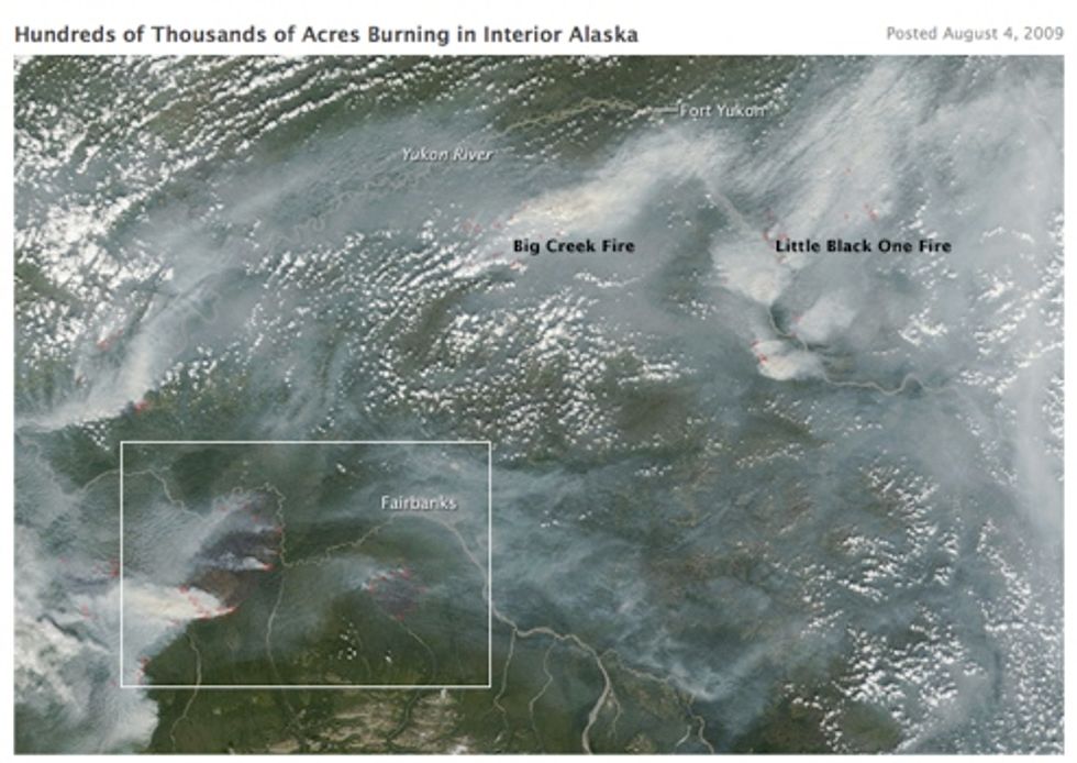 Sarah Palin Torches Alaskan Countryside On Way Out