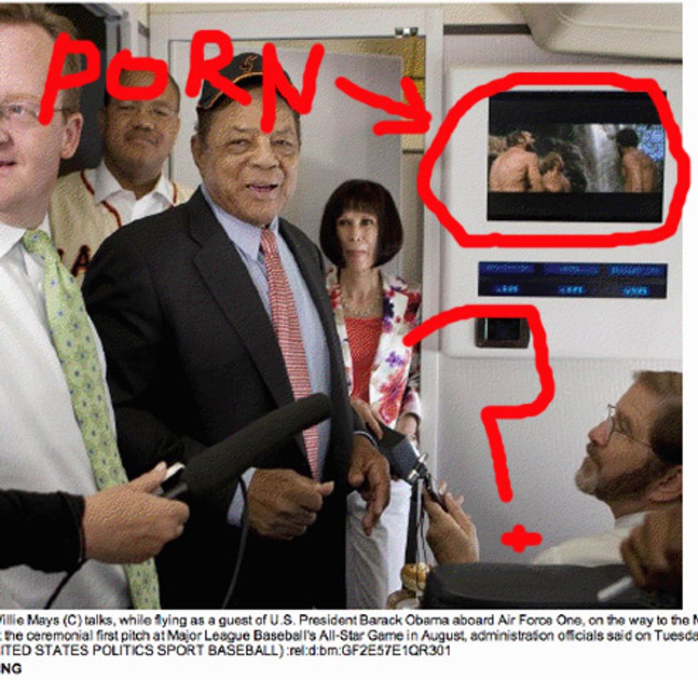 What Gay Porno Are They Watching On Air Force One?