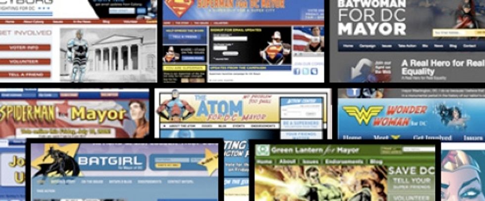 OKAY, You People Who Keep Asking Us To Endorse Various Superheroes For DC Mayor...