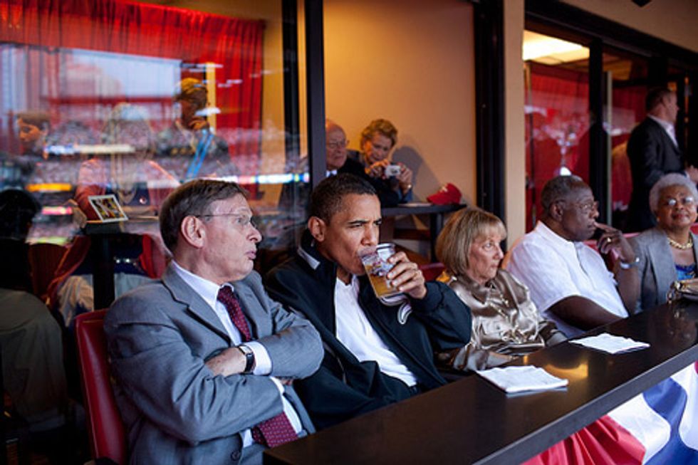 Happy Friday From Our Drinking President