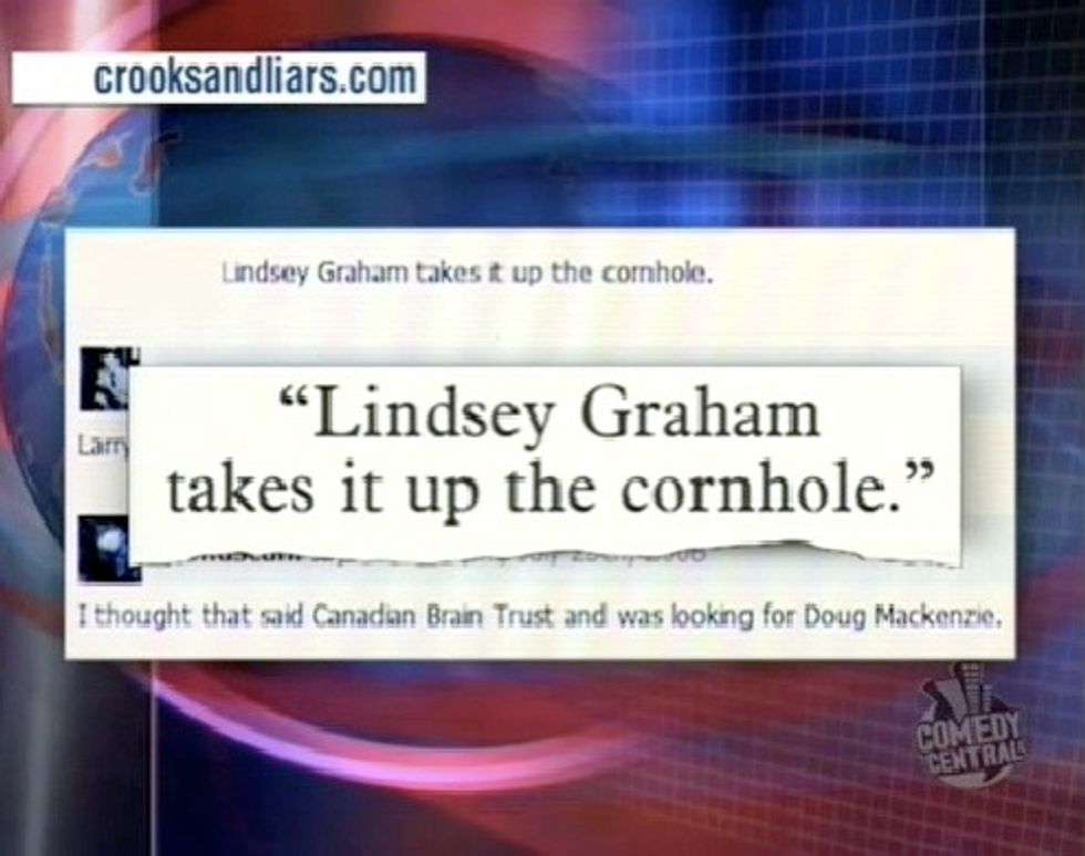 'Crooks And Liars' Commenter loquaciousmusic Is Famous On Teevee!