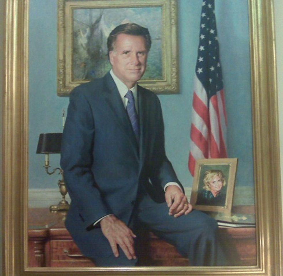 Official Romney Portrait Unveiled