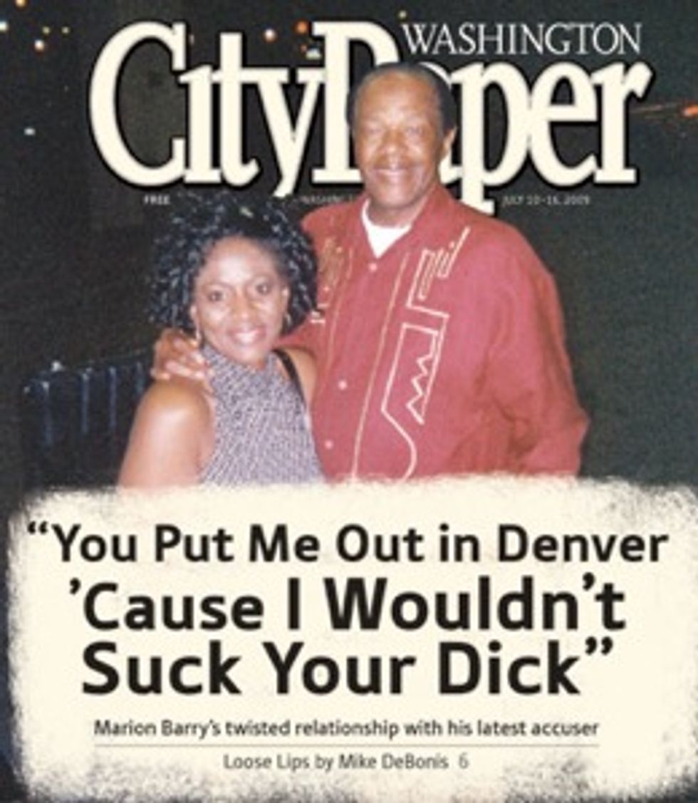 Marion Barry's Life Continues To Be Gross Public Joke