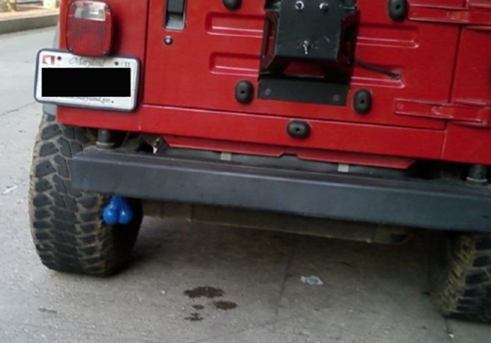 World's Tiniest TruckNutz Seen In Downtown DC