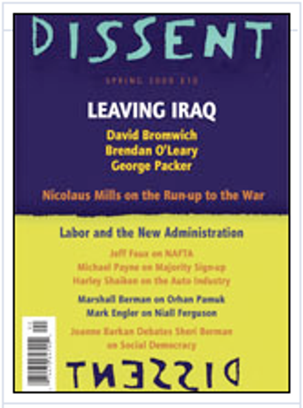 Dissent Hasn't Forgotten About Iraq Like Some Of Us (Looking At You, Everyone In America)