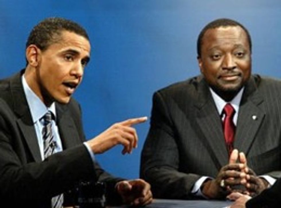 Bush & Obama's Shared Joy: Hating Alan Keyes