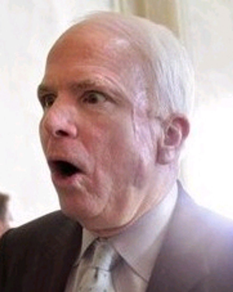 John McCain's Glorious Town Hall Truth-Talk Stacked With Minions