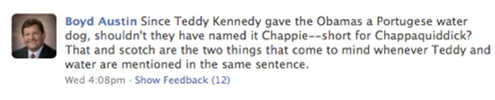 America's Best Mayor (On Facebook) Has Another Zinger