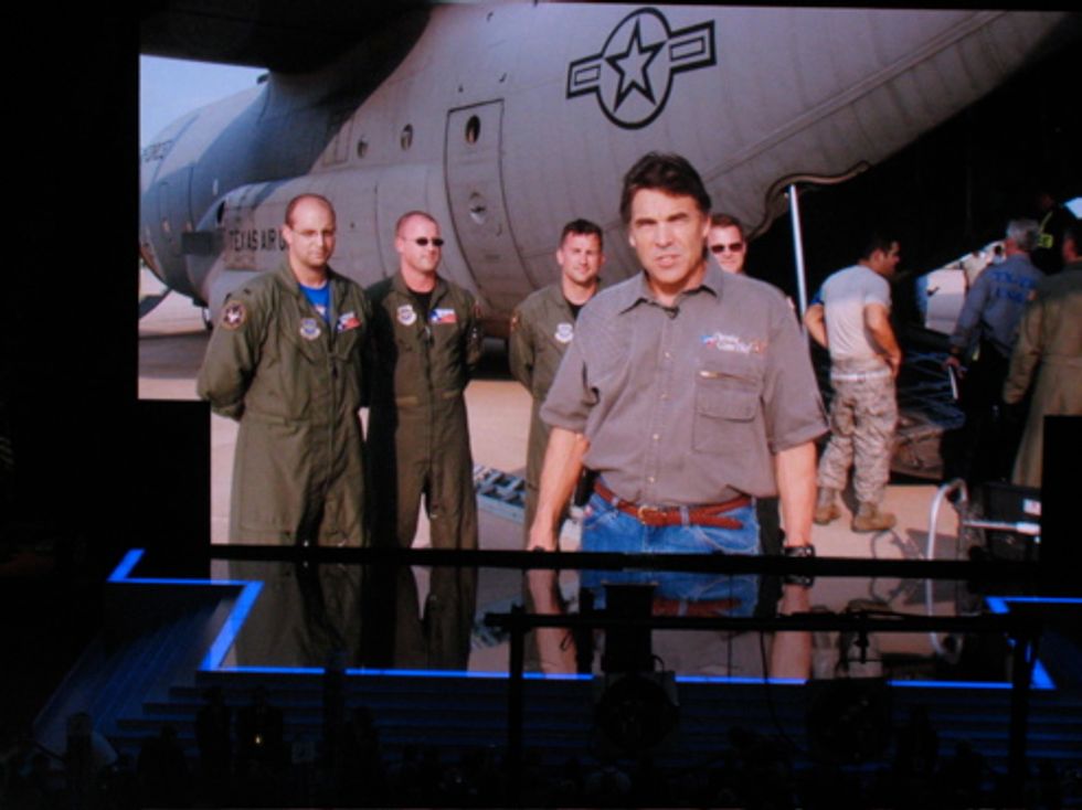 Rick Perry's Certification Of Stimulus Funds For Texas Is, Uhh, Funny!