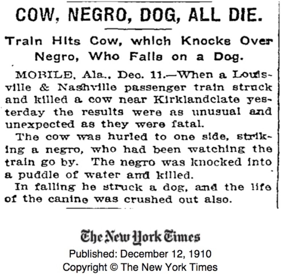 NYT Headlines Used To Be, Uh, Livelier