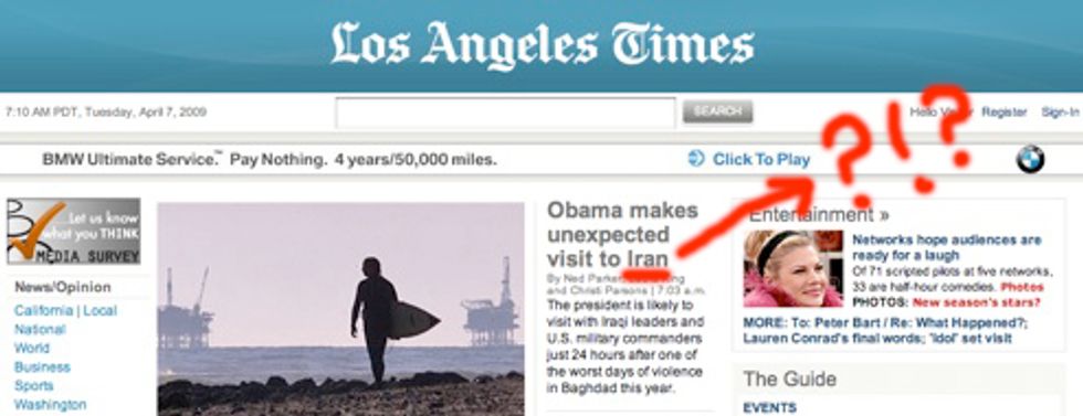 President Obama Shocks Nation With Surprise Trip To Some Middle Eastern Place!