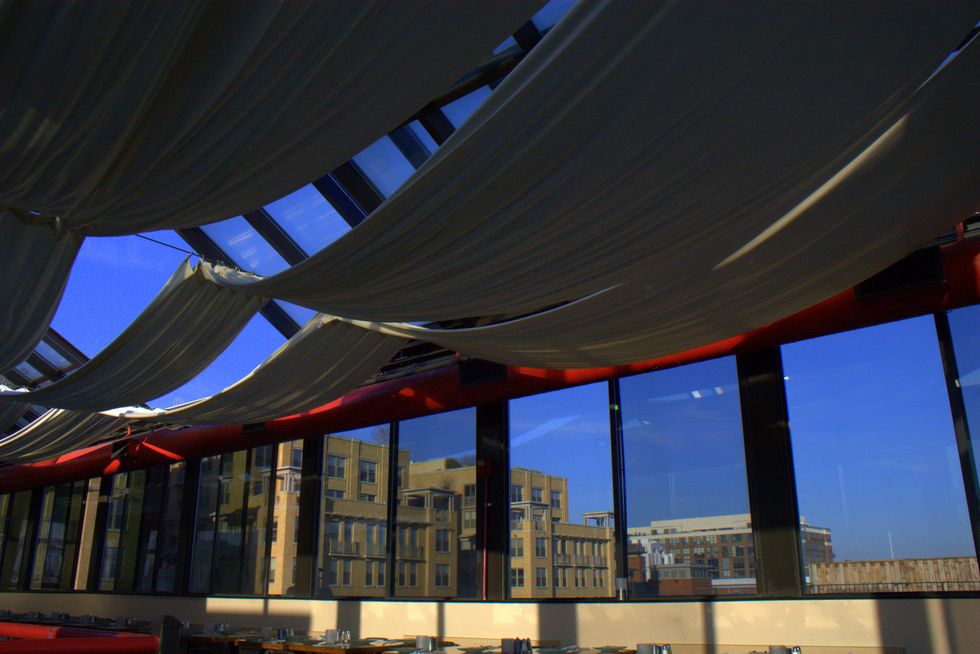 Enjoy the Winter Thaw from the Roof of Tabaq