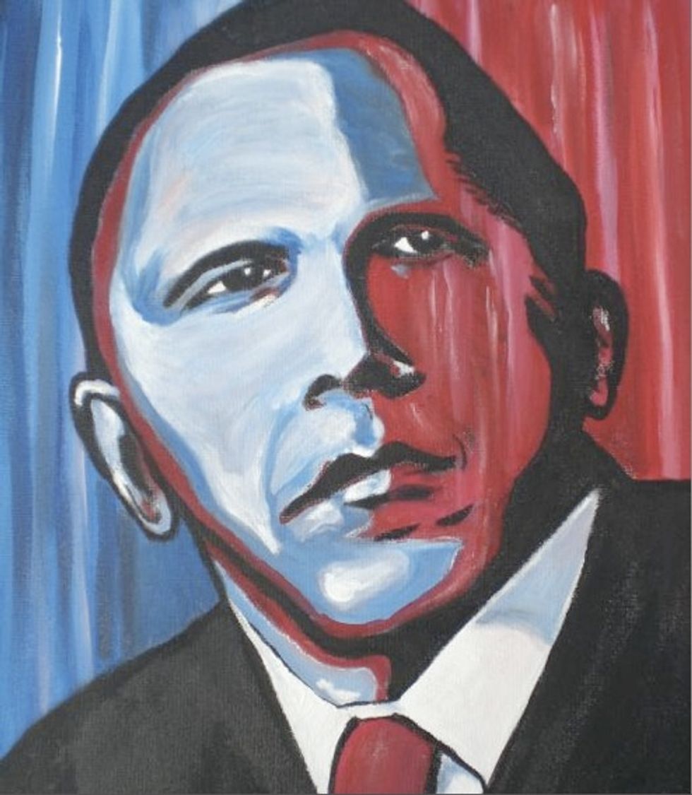 World's Worst Obama Paintings