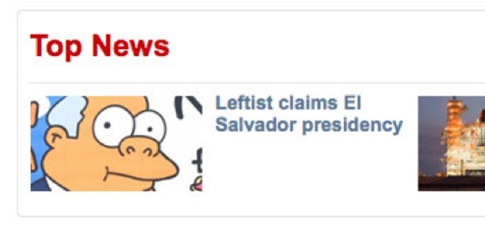 Chief Wiggum Now Running Central American Nation