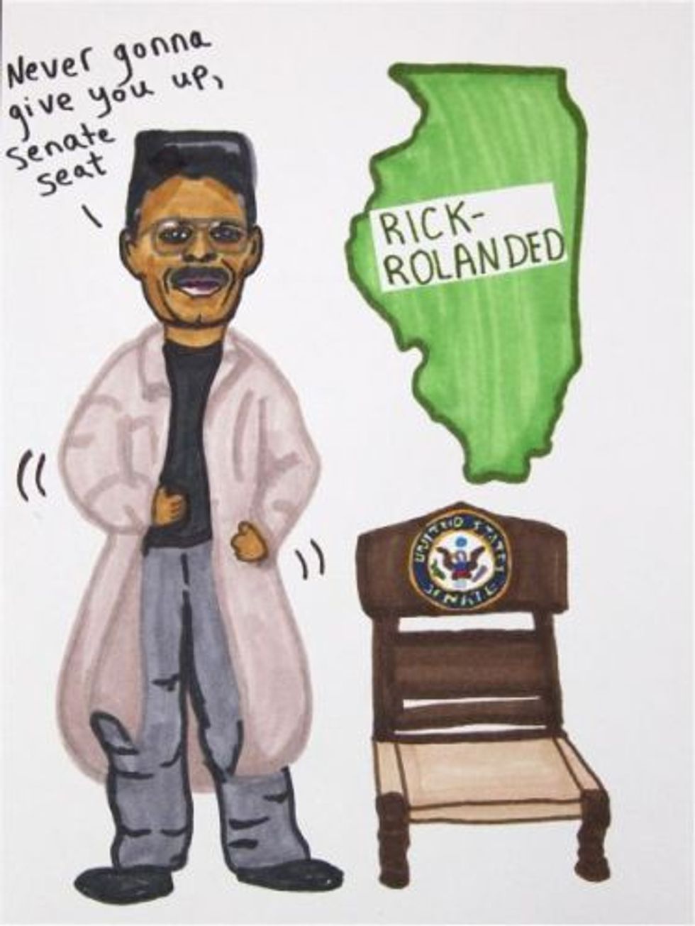 Iconic Image Of Roland Burris Found In Chicago