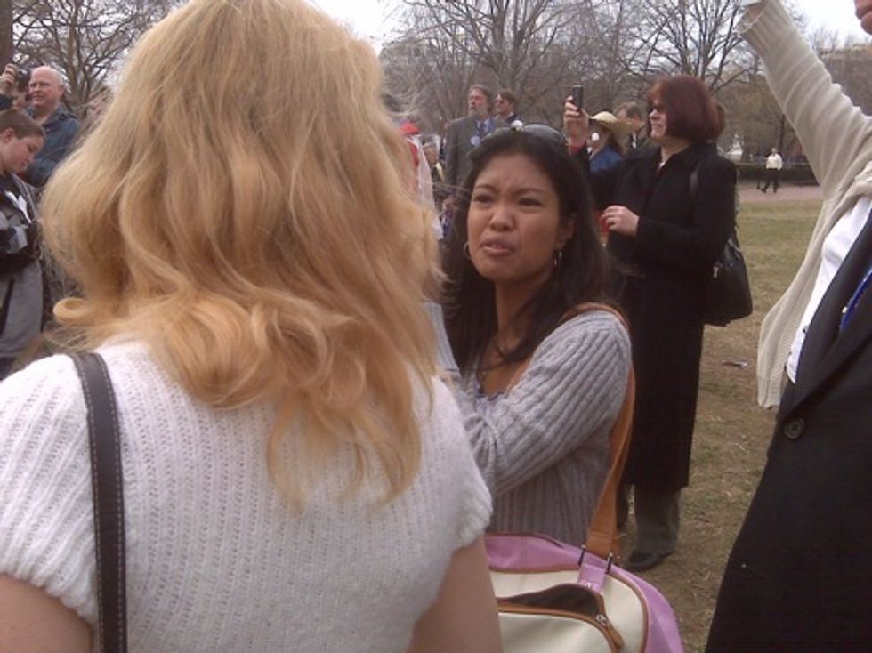 Historic Washington Teabagging Party: There Were Poop Hats
