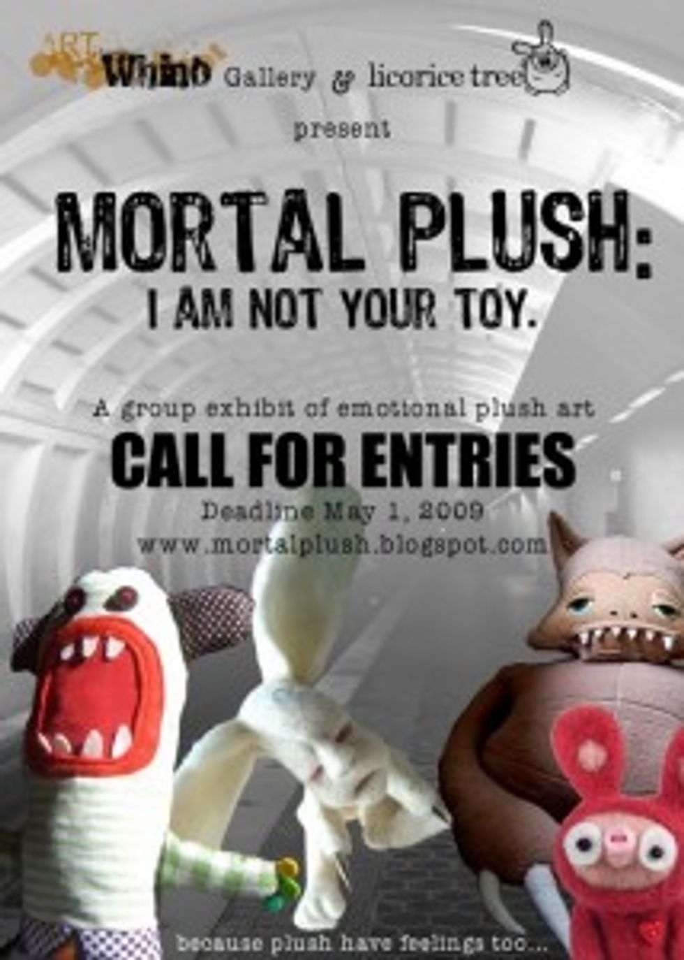 Plushie Exhibit Submissions Welcome Now!