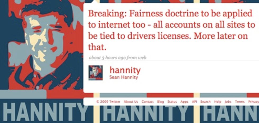 Sean Hannity Getting Crazier by the Minute