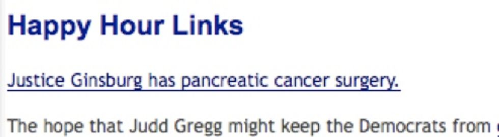 Typical Snarky Blogger Headline Is Inappropriate
