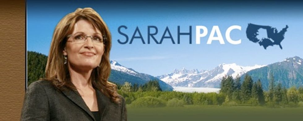 Sarah Palin Wants Yr Munnie$ For Her PAC