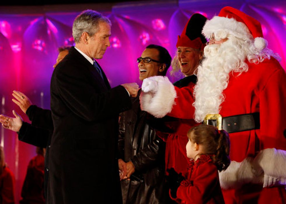 Santa & Bush Conspired To Elect Obama!