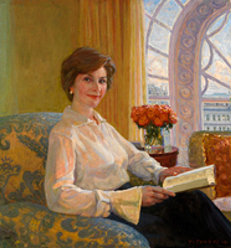 Portraits of George and Laura Bush Unveiled