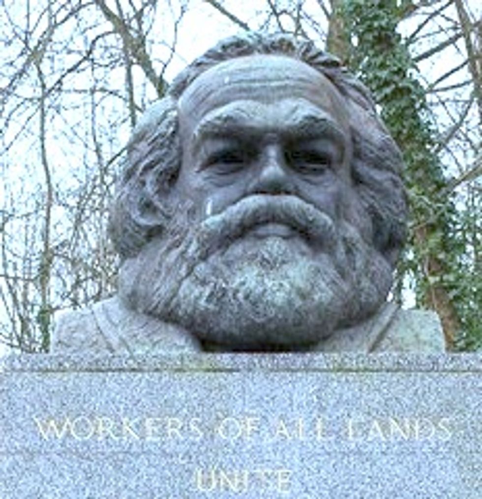 Santa Claus Palling Around With Marxists