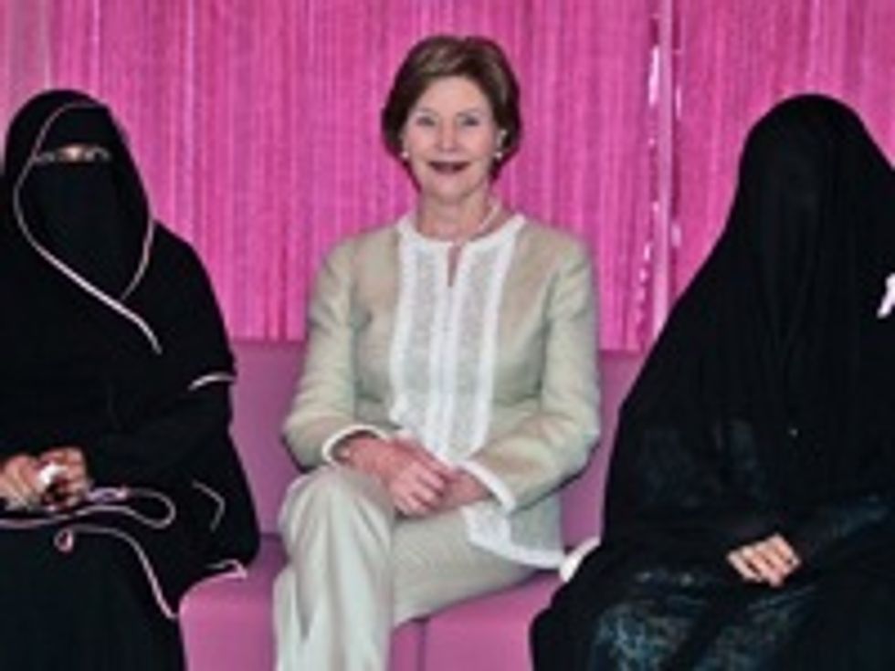 Laura Bush Is Shoppin' Her Memoirs