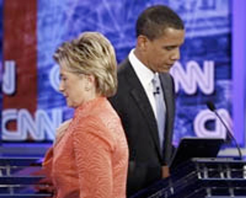 Hillary Clinton Not At All Sore That Obama Won't 'Lift A Finger' To Help Her Recoup Massive Campaign Debts