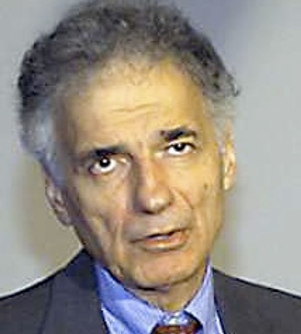 One Word For Ralph Nader: Jackass