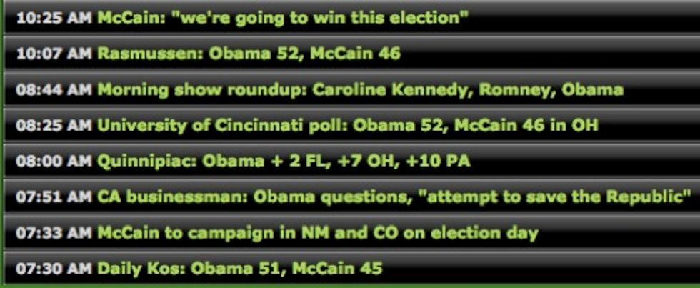 Does McCain Know Something We Don't?