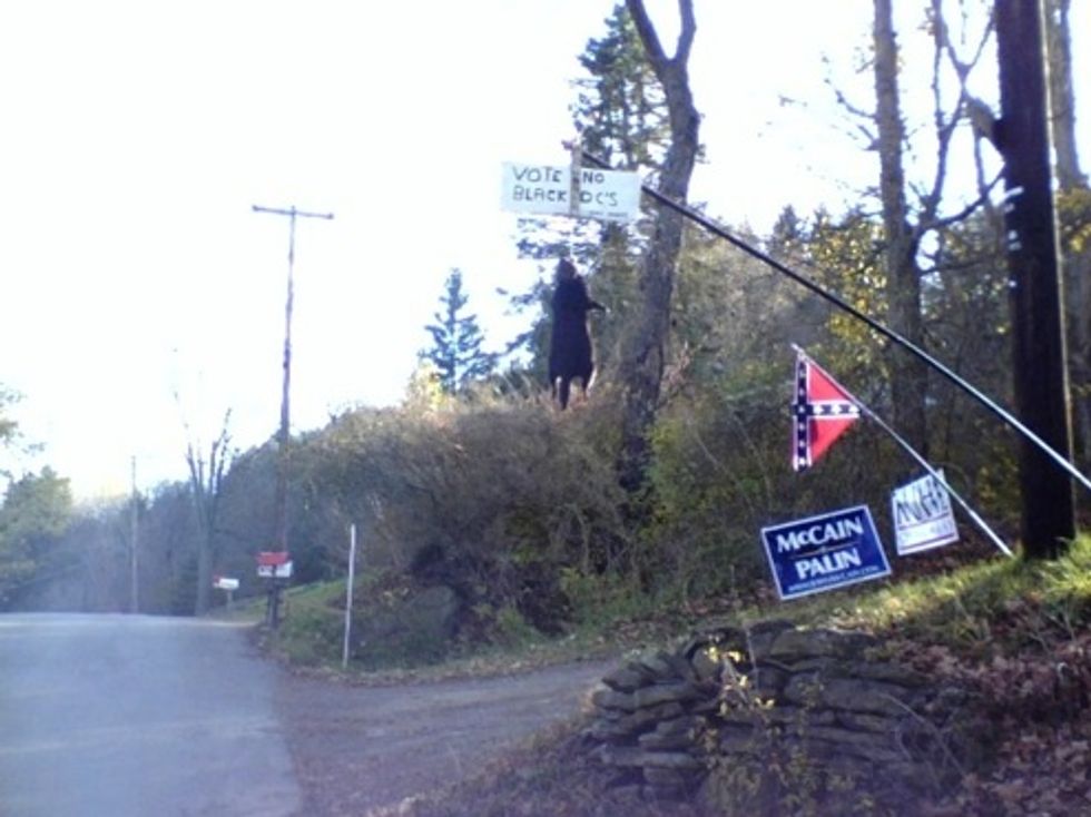 Hanged Raccoon May Symbolize... Barack Obama!