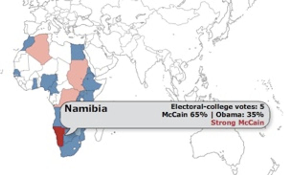 John McCain Is President Of Namibia!