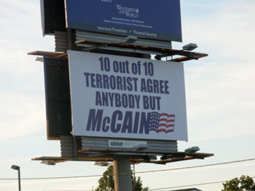 Terrorists Officially Campaigning Against McCain, With Ad Buys