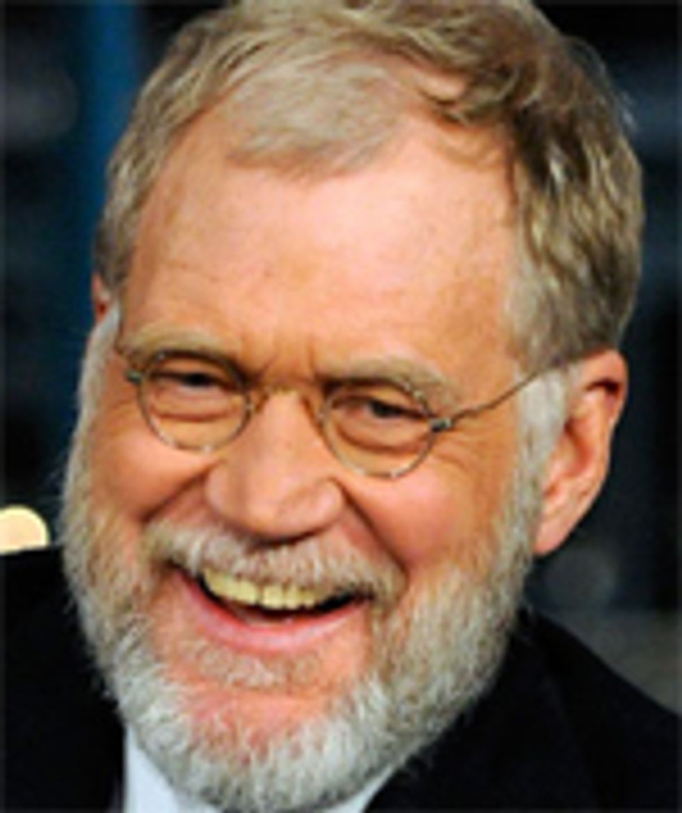 David Letterman Currently Mocking McCain During Taping That McCain Cancelled On