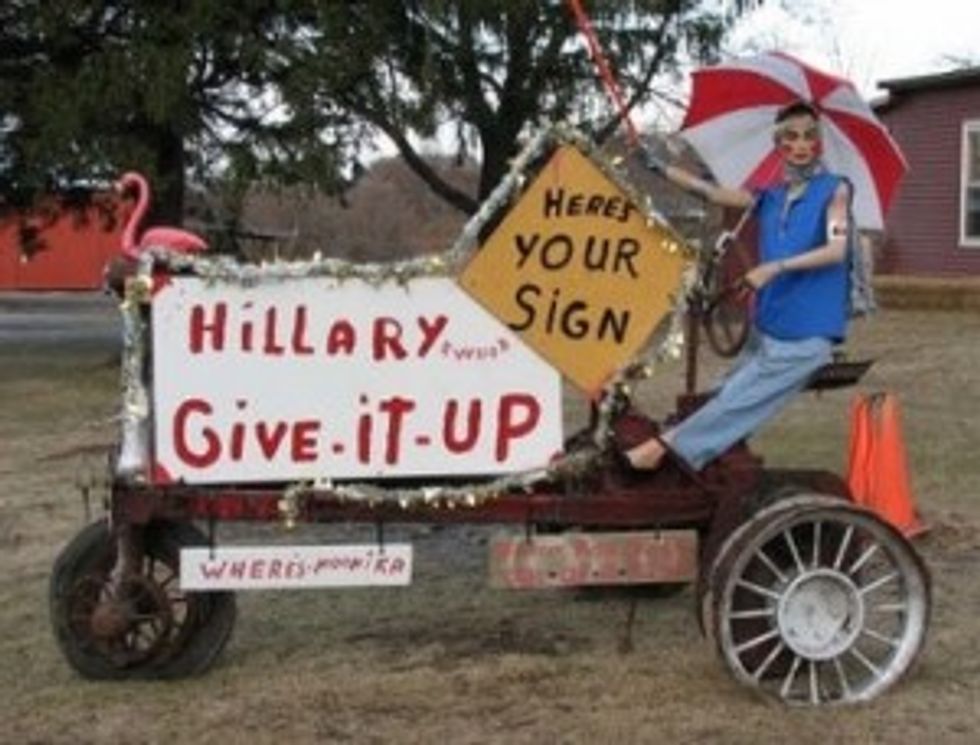 Hillary's Sad Little Saturday Rally