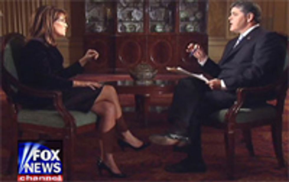 Sarah Palin Holds Fun Second Interview, On Fox