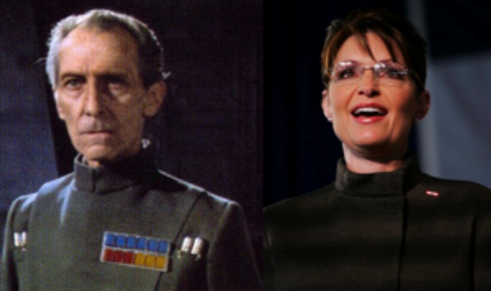 Sarah Palin and the Softer Side of the Death Star