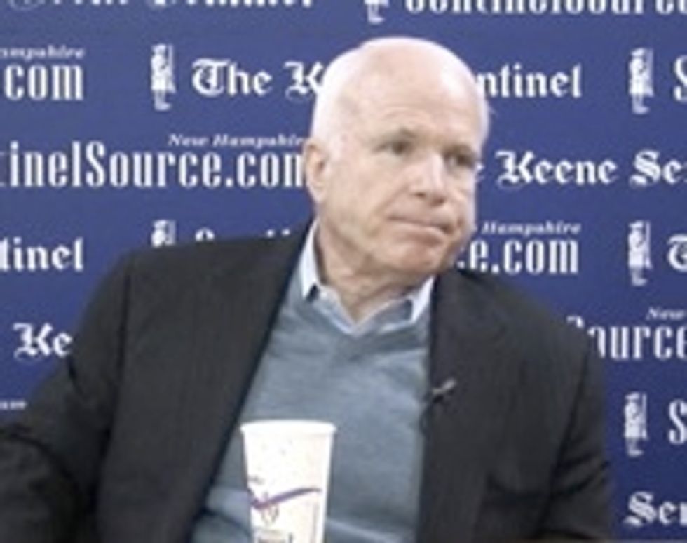 John McCain Admits He Was Not Clairvoyant About The Subprimes