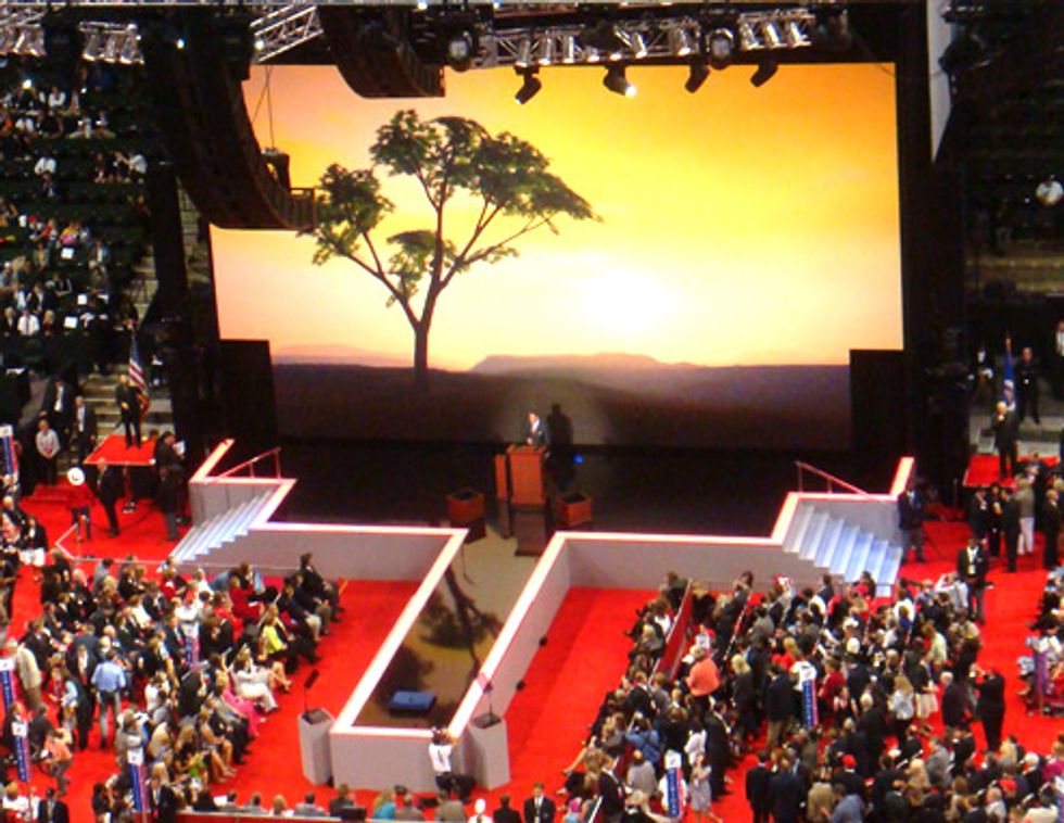 Special RNC Stage Could Not Be More Phallic