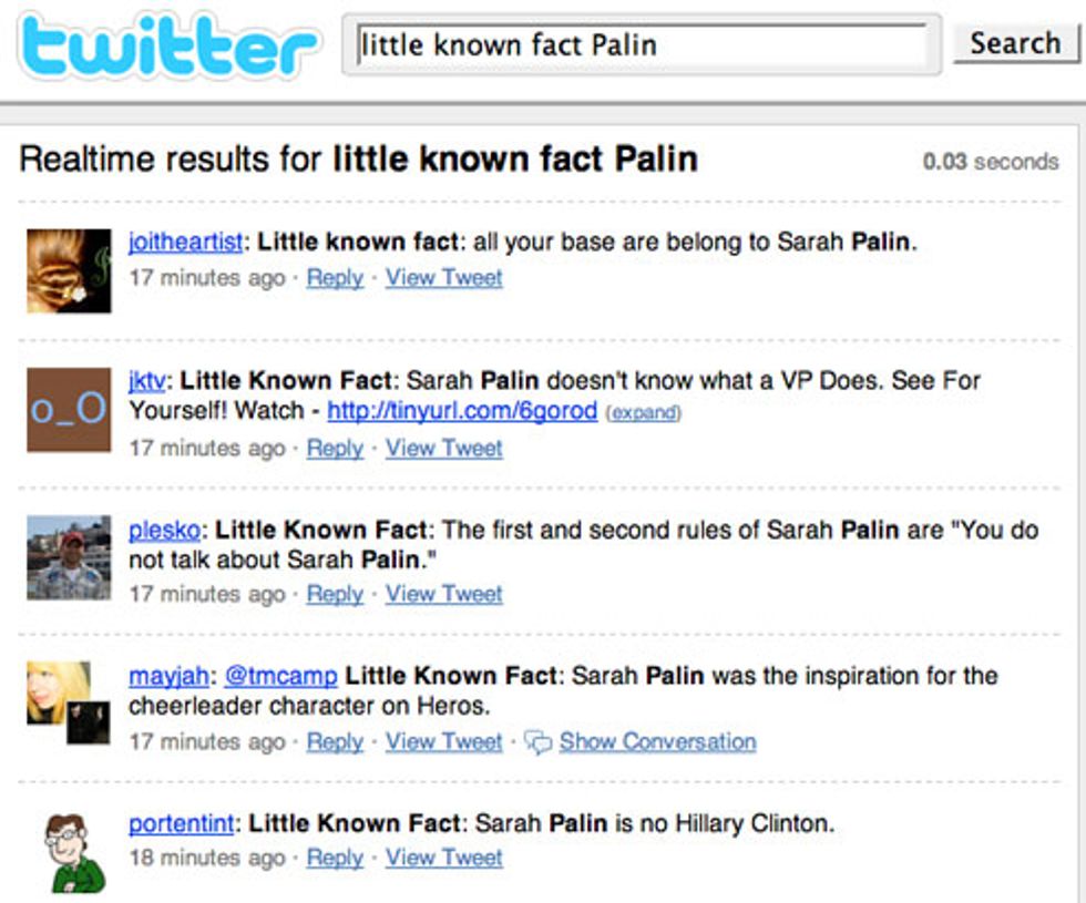Sarah Palin's Unknown Quality Sparks Tragic Internet Meme