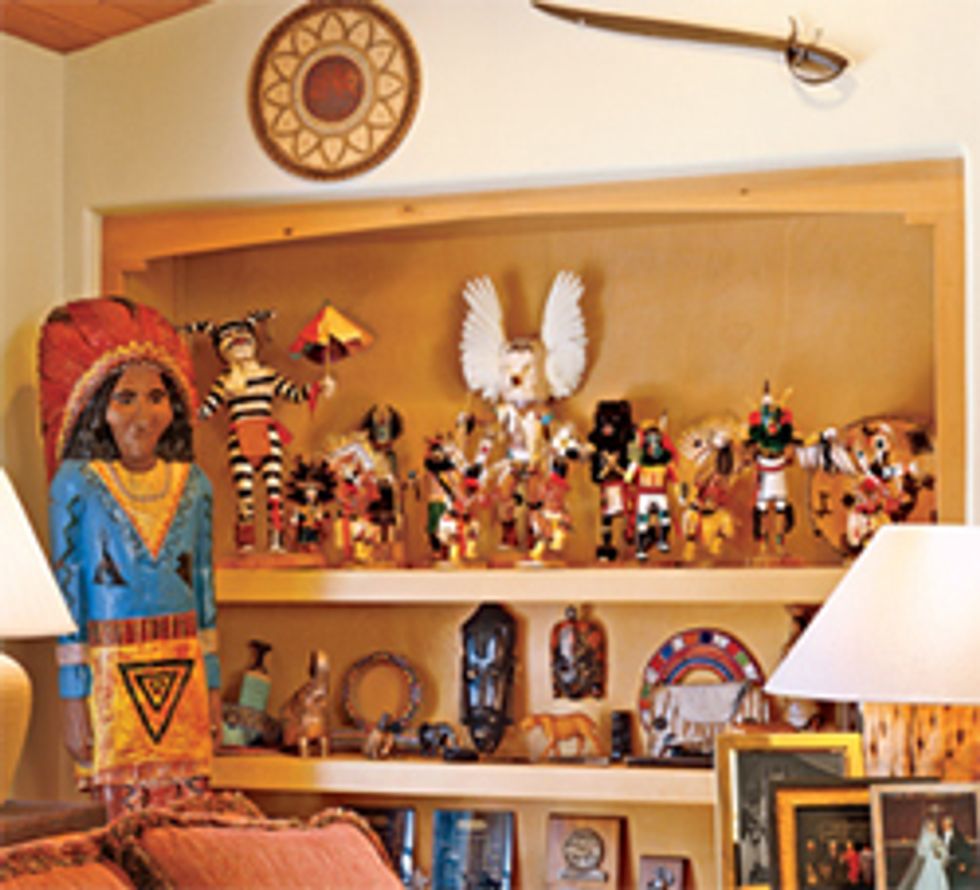 Look, It's John McCain's Indian Doll Room