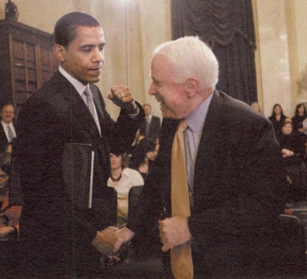 When Barack Obama Punched Out McCain