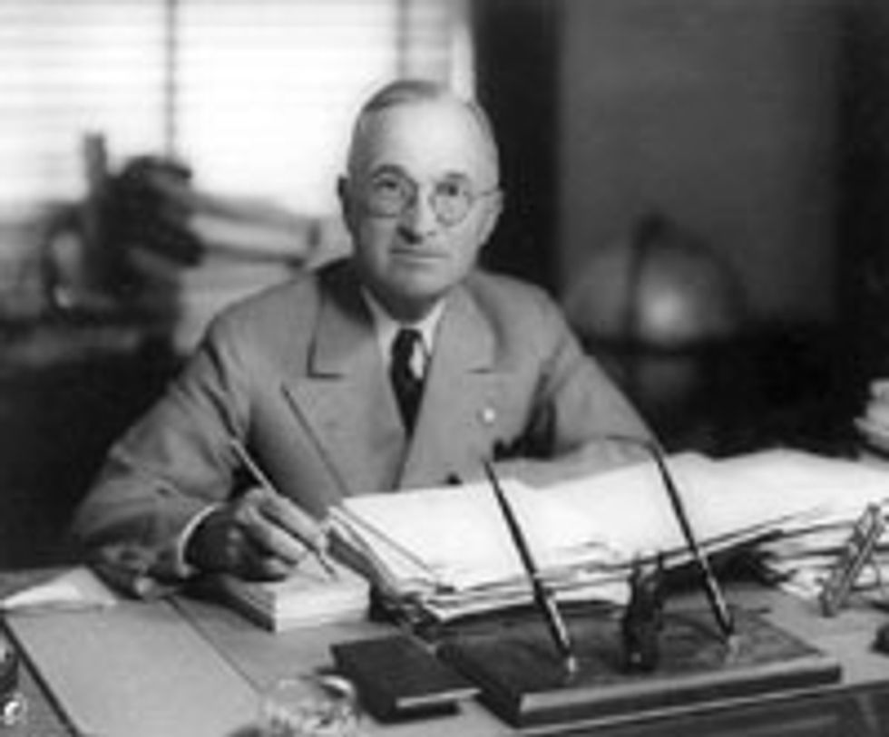 Harry Truman, A True Leader, Would Have Performed Abortions With His Own Bare Hands